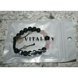 3/$15 VITALITY LAVA ROCK BRACELET FOR ESSENTIAL OILS PINK STONES NEW